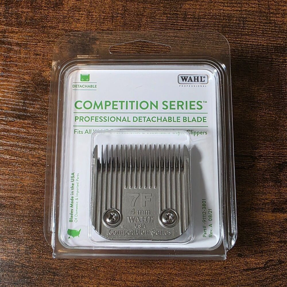 Wahl #7F Blade Competition Series Detachable Blade NEW leaves 4mm